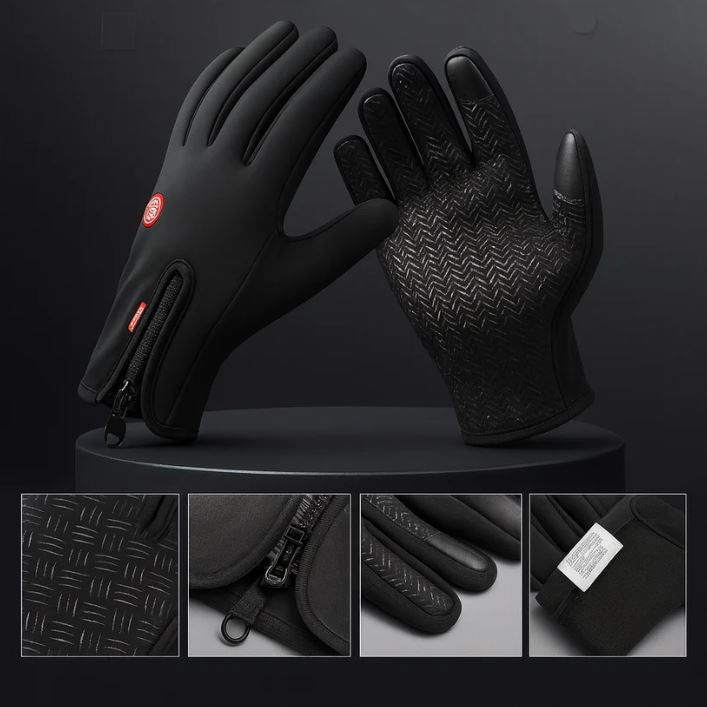 FemKora™ Thermal Gloves – Windproof, Water-Resistant & Touchscreen-Friendly