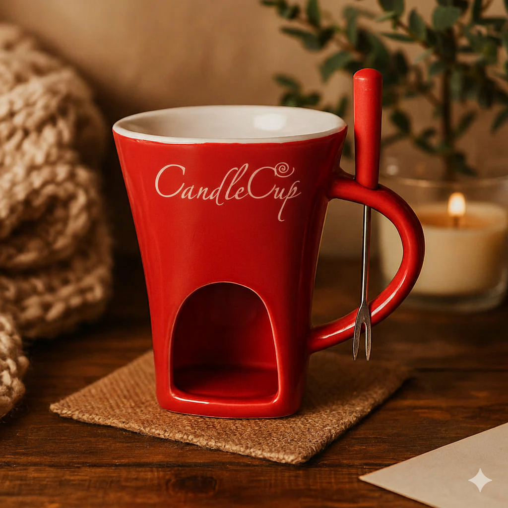 FemKora - CandleCup™ Handcrafted Fondue Mug
