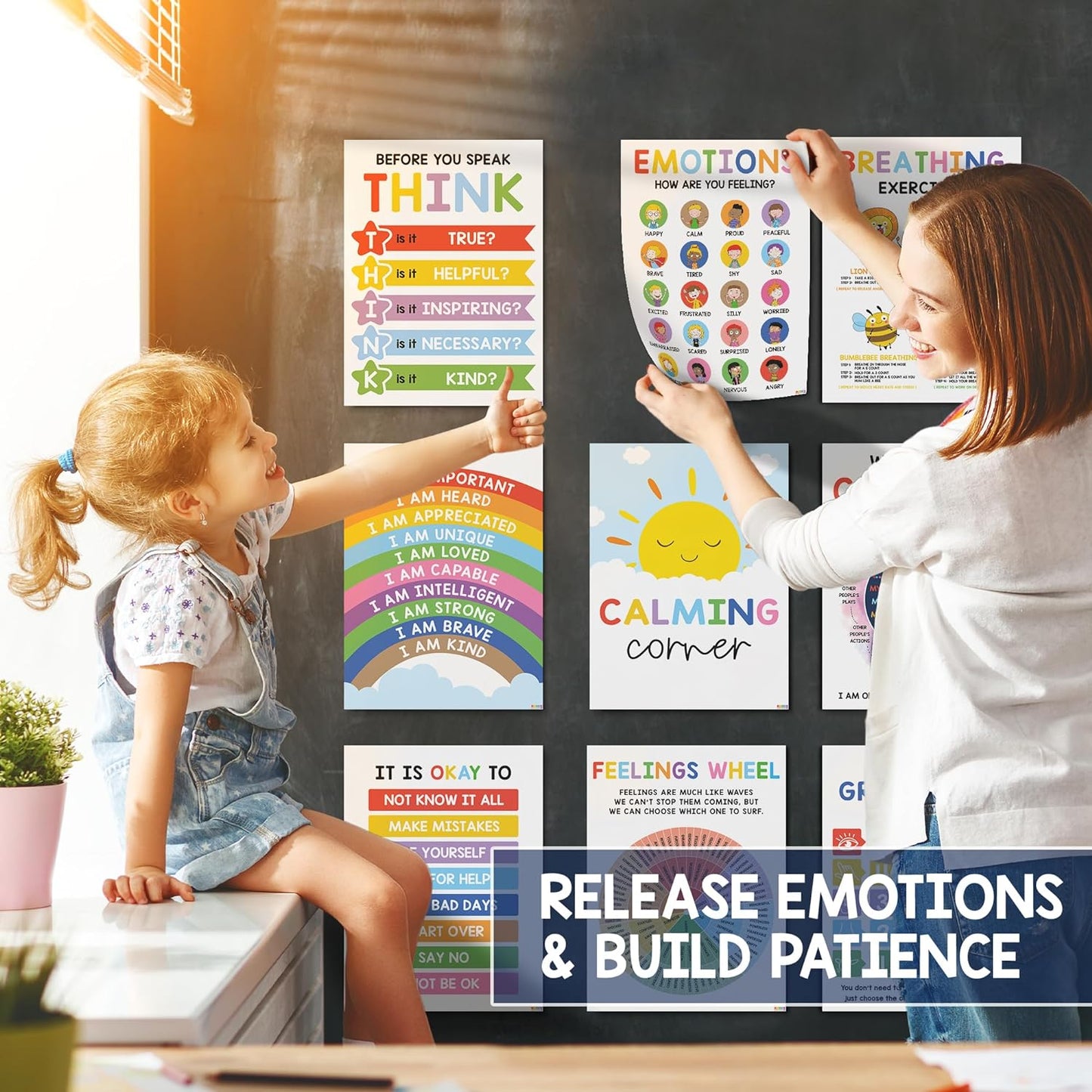 FemKora - 12-Piece Calming Posters